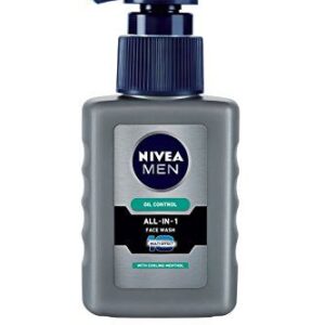غسول وجه للرجال Nivea Men All-In-1 Oil Control Face Wash Pump – 150ml.
