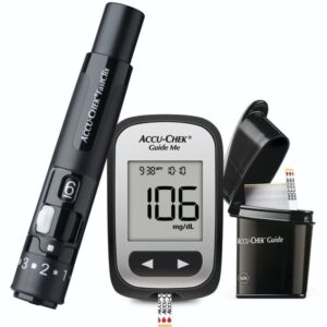 جهاز قياس السكر Accu-Chek Guide Me.